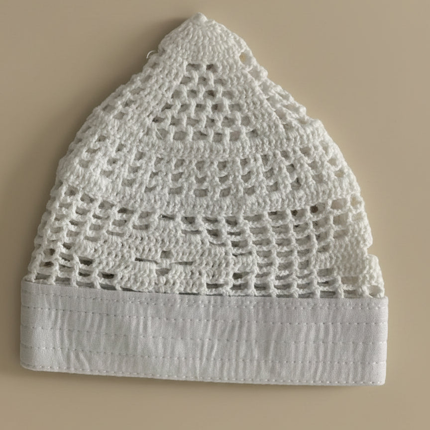 White Kuwaiti & Egyptian Hat