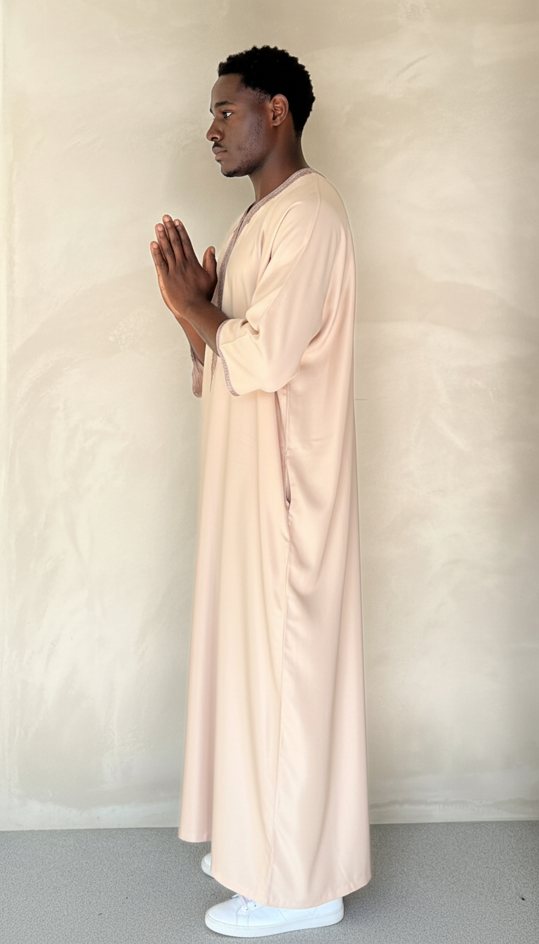 Salmon Moroccan Thobe