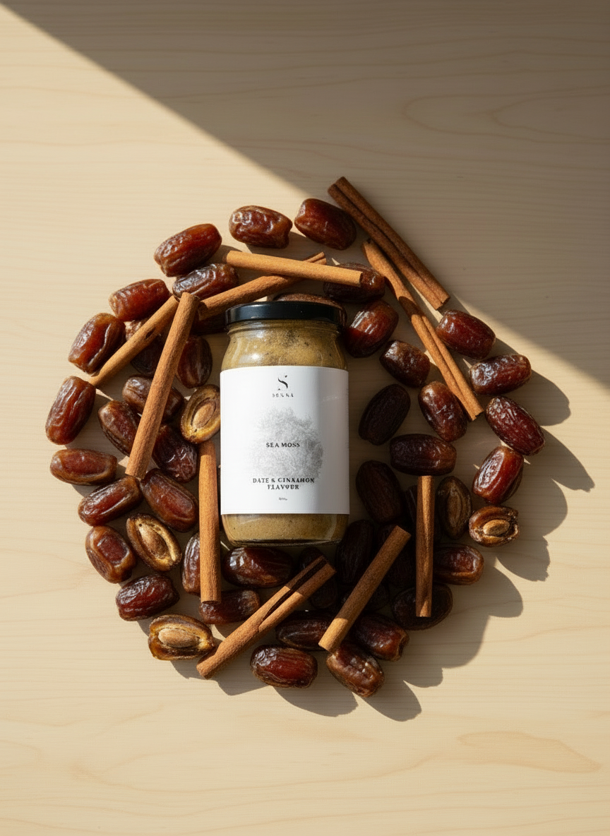 Sea moss (dates and cinnamon flavour) 250g