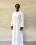 Classic White Emirati thobe