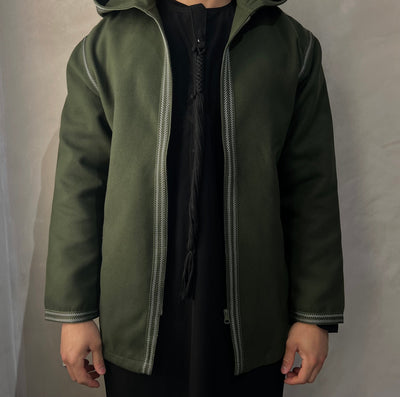 Khaki Moroccan Hoodie