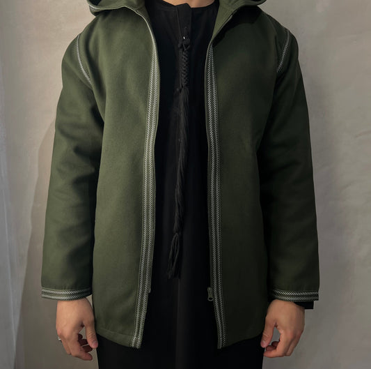 Khaki Moroccan Hoodie