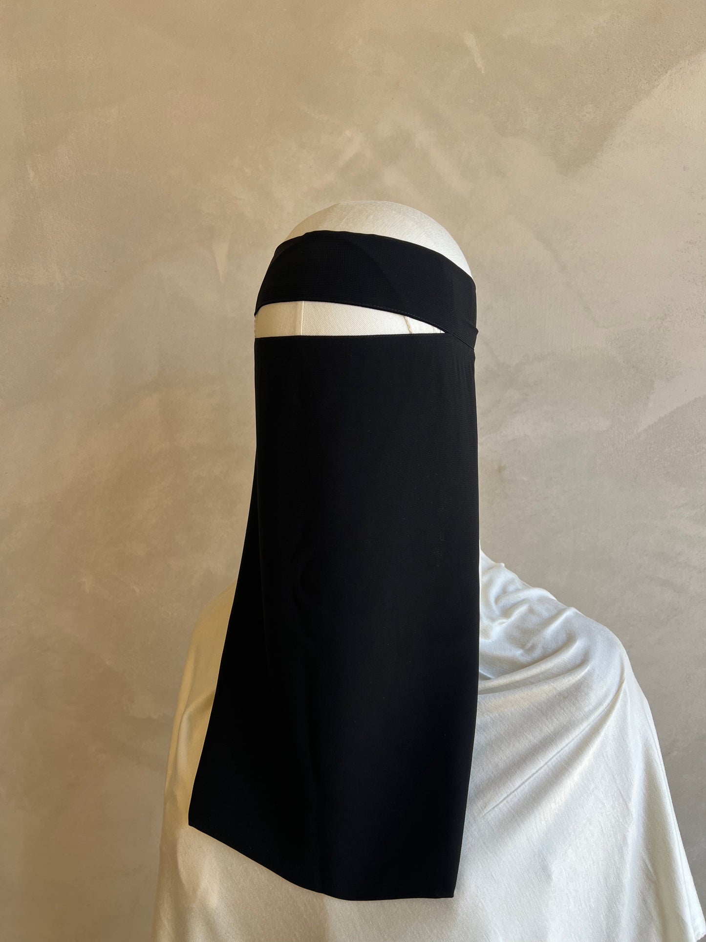 Medium tie back niqab