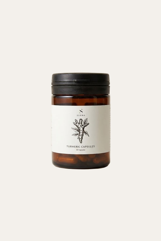 Turmeric capsules with black pepper